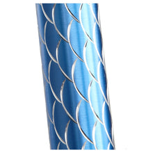 Load image into Gallery viewer, Folding Walking Stick Cane, Engraved Azure