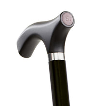 Load image into Gallery viewer, Folding Walking Stick Cane, Plain Black