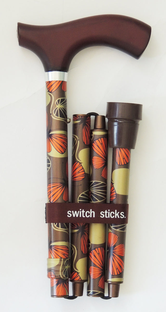 Folding Walking Stick Cane, Mimi | Switch Sticks – SwitchSticks