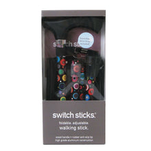 Load image into Gallery viewer, Folding Walking Stick Cane, Bubbles