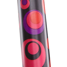 Load image into Gallery viewer, Adjustable Quad Cane Walking Stick. Circles design.