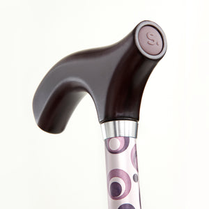 Folding Walking Cane with Seat, Storm handle