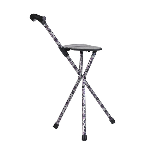 Folding Walking Cane with Seat, Storm