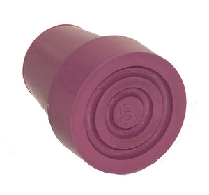 Replacement Walking Stick Ferrule Cane Tip, Mauve (Windsor)