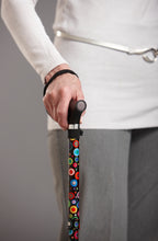 Load image into Gallery viewer, Folding Walking Stick Cane, Bubbles